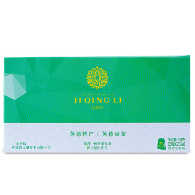 

Jiqing Li Yingde green tea bagged tea boxed 50g