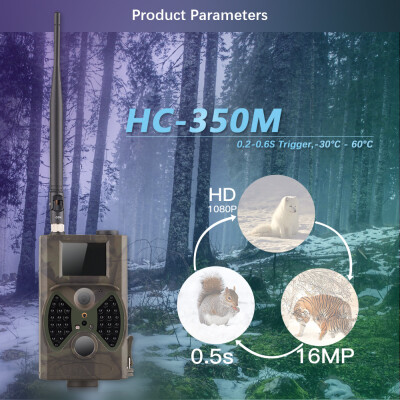 

Suntek hc350m фото ловушка фотоаппарат 16MP 1080P ночное видение Фотоловушка gsm mms gprs 0.5s триггер движения дикая камера 350m