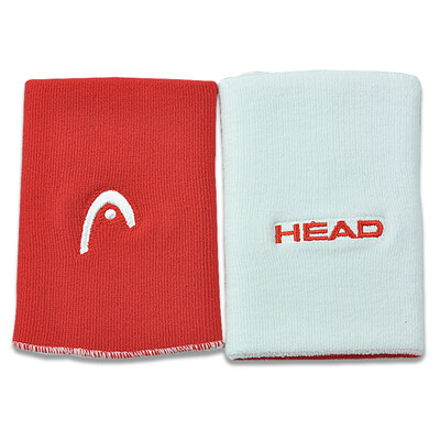 

Hyde HEAD 5-inch double-sided sports wrist 653ACU0507 men&women general uniform tennis badminton basketball wrist white red 2 only installed