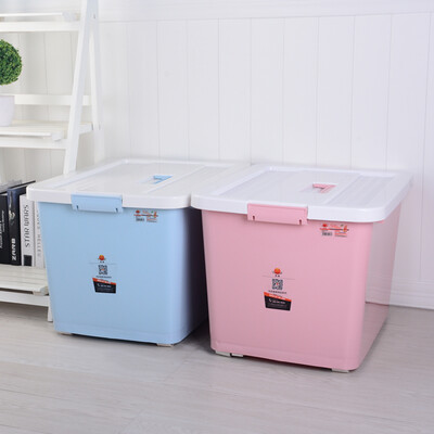 

East well East well extra large storage box transparent storage box large storage storage box 85L2 Pack DW8908