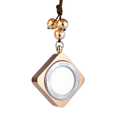 

IROOTS Ai Sisi Car Hanging Perfume Hanging Pendant Art Fragrance Breathable Film Perfume Jiangnan Fragrance Gold