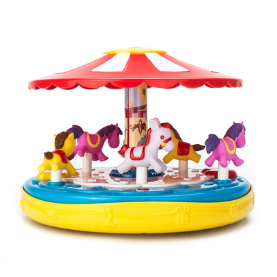 

Hao Yuan baby educational toys baby toddler enlightenment multi-functional toys for children sound&light music early childhood education mentoring Merry-go-round paradise