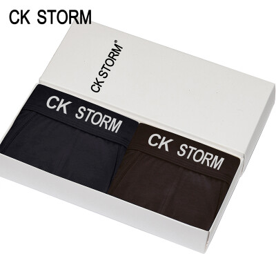 

CK STORM men&39s underwear flat pants 50 modal ck storm series lengthened anti-friction men&39s underwear 2 gift box