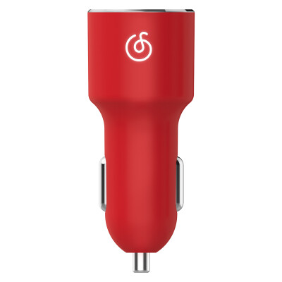 

Netease Cloud Music Car Kit Bluetooth Player Cigarette Lighter Double USB Outlets Car Charger FM Transmitter Red