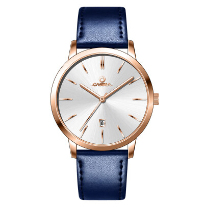 

2017 Luxury Brand New Watch Waterproof Quartz Watches for Men and Women leather Watchband relogio classic Watches CASIMA 5201