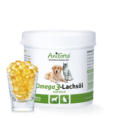 

Germany AniForte Bio Norwegian salmon salmon oil dog cat dog horse general promotion development lecithin hairy hair coat