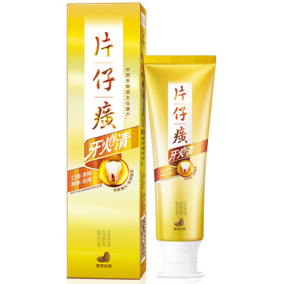 

Pien Tze Huang toothpaste Qing toothpaste Jing extract incense 155g