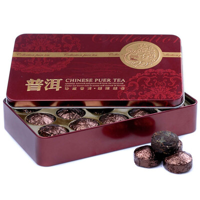 

Китайский Yunnan Mini Pu Er Спелый чай Iron Box F23