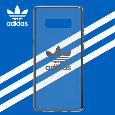 

Adidas (Адидас) Новый Samsung Note8 ТПУ прозрачный моды тонкий телефон Выдерживает падение защитный рукав защитная оболочка прозрачна