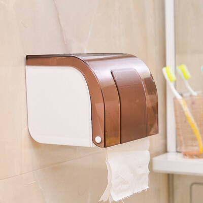 

Bathroom Toilet Shelf Free Punch Bathroom Tissue Box Waterproof Toilet Towel Holder