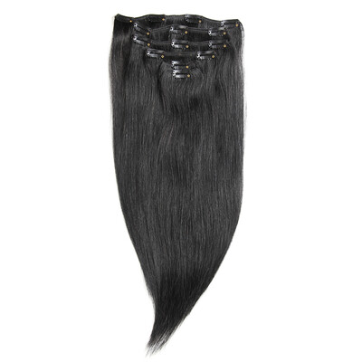 

Chorliss Clip In Hair Extensions 6PcsPack Human Straight Hairpiece Brazilian Remy Hair 14 16" 18" 20