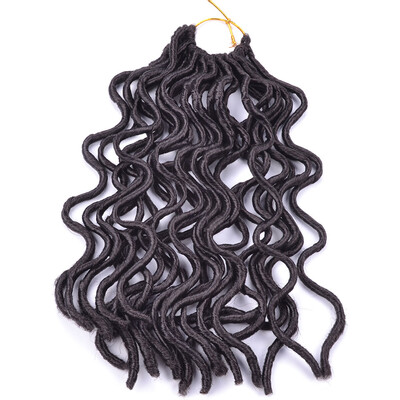 

Chorliss Dreadlocs Faux Locs Crochet Hair 14 inch 100g 24 Roots Synthetic Hair Extensions 8packs/lot