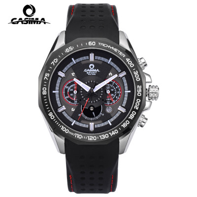 

CASIMA luxury brand watches men hot dazzle cool sport mens quartz wrist watch outdoor male timing table 100m Waterproof 8206