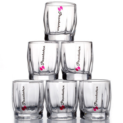 

Jingdong Supermarket] Pasabahce (Pasabahce) lead-free glass spirits 6 only loaded 50ml small glass white wine glass 42864