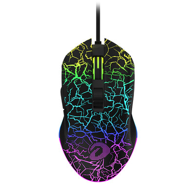 

Dareu dareu EM906 full cracked version of the professional game RGB glare mouse Jedi survival of eating chicken mouse