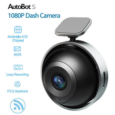 

AutoBot S Ambarella S2L33M Car Camera GPS Full HD 1080P 152 WiFi Dash Cam DVR WDR Mini Video Recorder Night Vision-Black