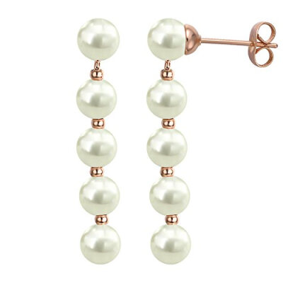 

Yoursfs pearl stud earring 5 layer long dangle earring for women Unique Earrings Gift