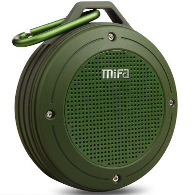 

MIFA F10 IPX6 Waterproof Outdoor Wireless Bluetooth Speaker Portable Subwoofer Mini Phone Small Sound Jingdong Custom Edition Jungle Green