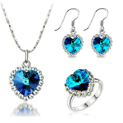 

Серьги и серьги с сердечком из золота с позолотой из натурального золота 18K с бриллиантами