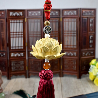 

Kang car treasure car pendant car pendant jewelry turn through the wheel Tibetan Buddhist alloy turn round blue