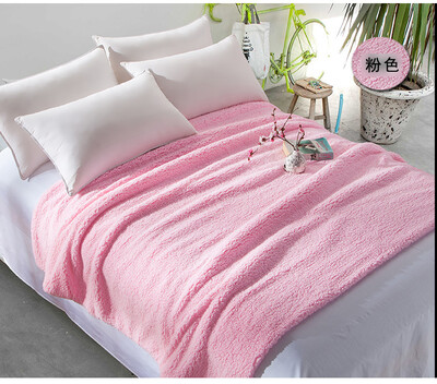 

Percy hometextiles: Sherpa Fleece Casual Throw; Reactive Dyes Solid TV Blanket 180*200cm