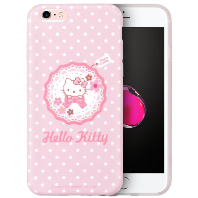 

Hello Kitty Apple 6 6s Plus Phone Case iPhone6 ​​ 6s Plus Cartoon Case All-In-One Silicone Shoulder Case 55inches Garland Hello Kitty