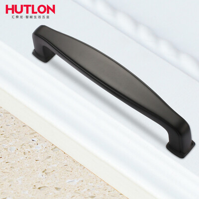 

Hutlon cabinet closet door black small handle drawer door handle DS-826003-128