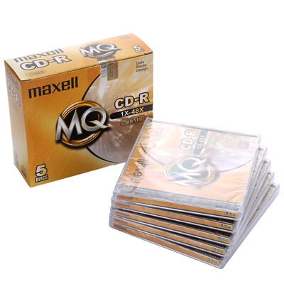 

Maxell (Maxell) CD-R 48 Скорость 700M MQ Series в штучной упаковке дисков 5