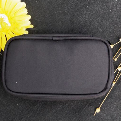 

10 Grids Essential Oils Storage Bag for Traveling, Oil Carrying Case Cosmetic Storage Bags Container Make up Bag