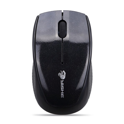 

Yisi (YISHE) YS-M235 portable 2.4G digital wireless mouse notebook desktop set-top box black