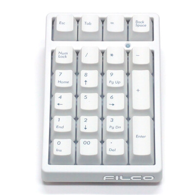 

FILCO FTKP22M MW2 &quotTKPAD Numeric Keyboard&quot Mechanical Keyboard White Tea Shaft