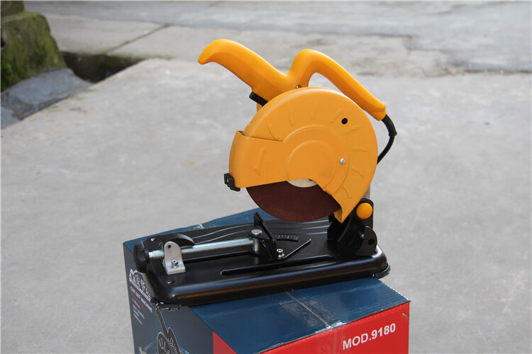 小型家用钢材型材多功能切割机微型迷你木材台式切割机砂轮机 180小