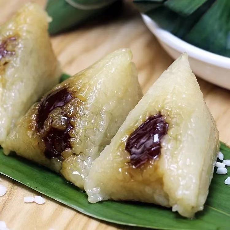 蜜枣粽子现在现发手工农家江米甜粽零食批发早餐端午粽 蜜枣粽【4个】