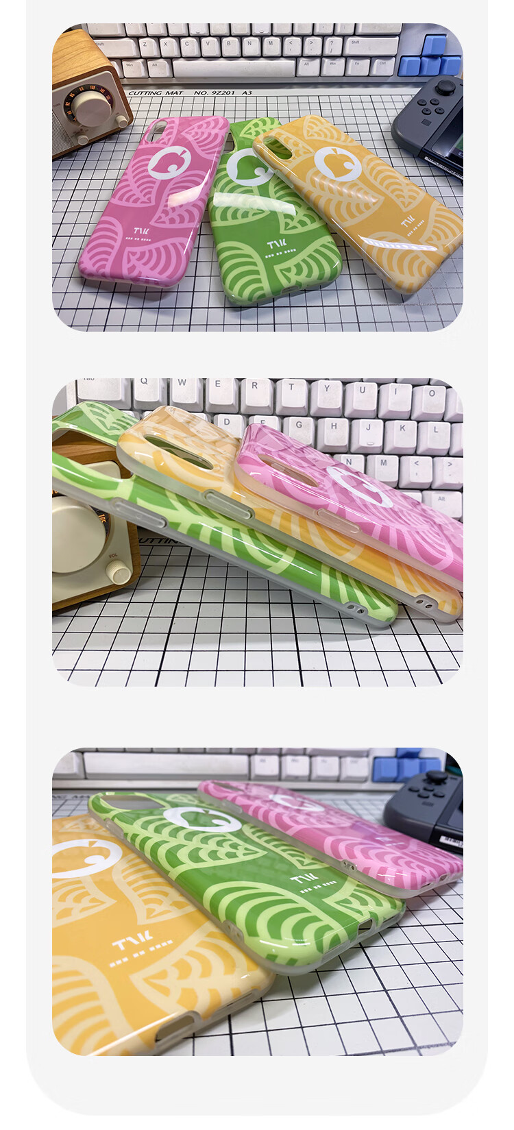 万代bandai动物之森手机壳switch周边适用苹果iphone12动物森友会保护