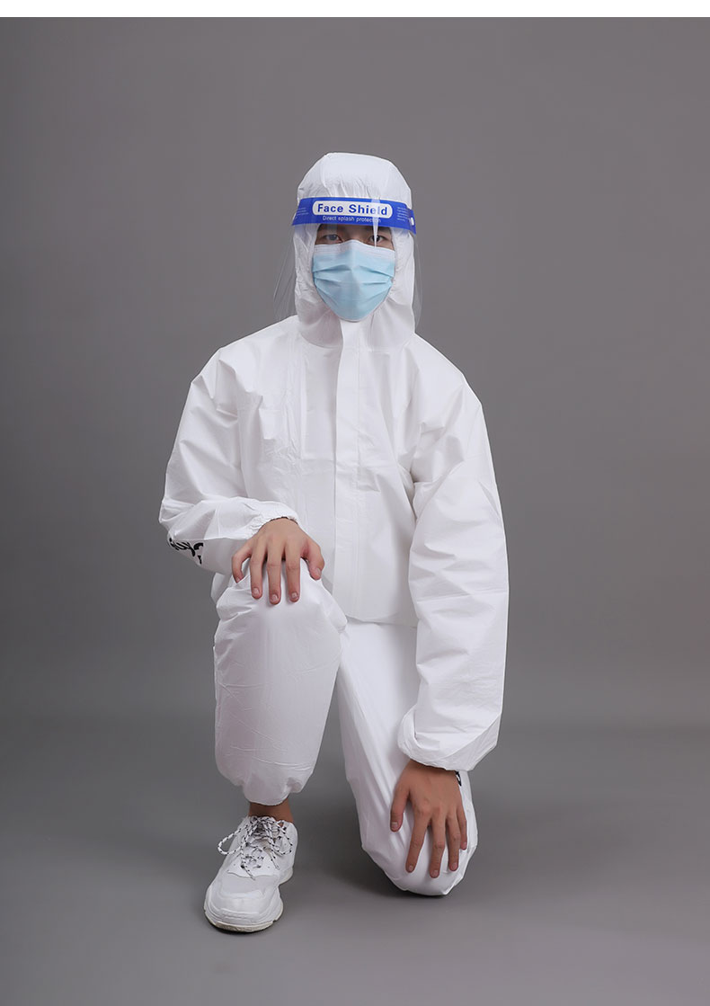 衣飞机用出行出国防护服重复使用套装全身分体式分体防护服1套印字款s