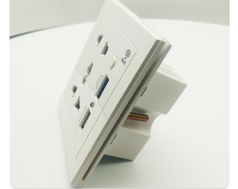 公牛涂鸦智能wifi插座86型无线控制10a电计量usb墙壁开关五孔定时家用