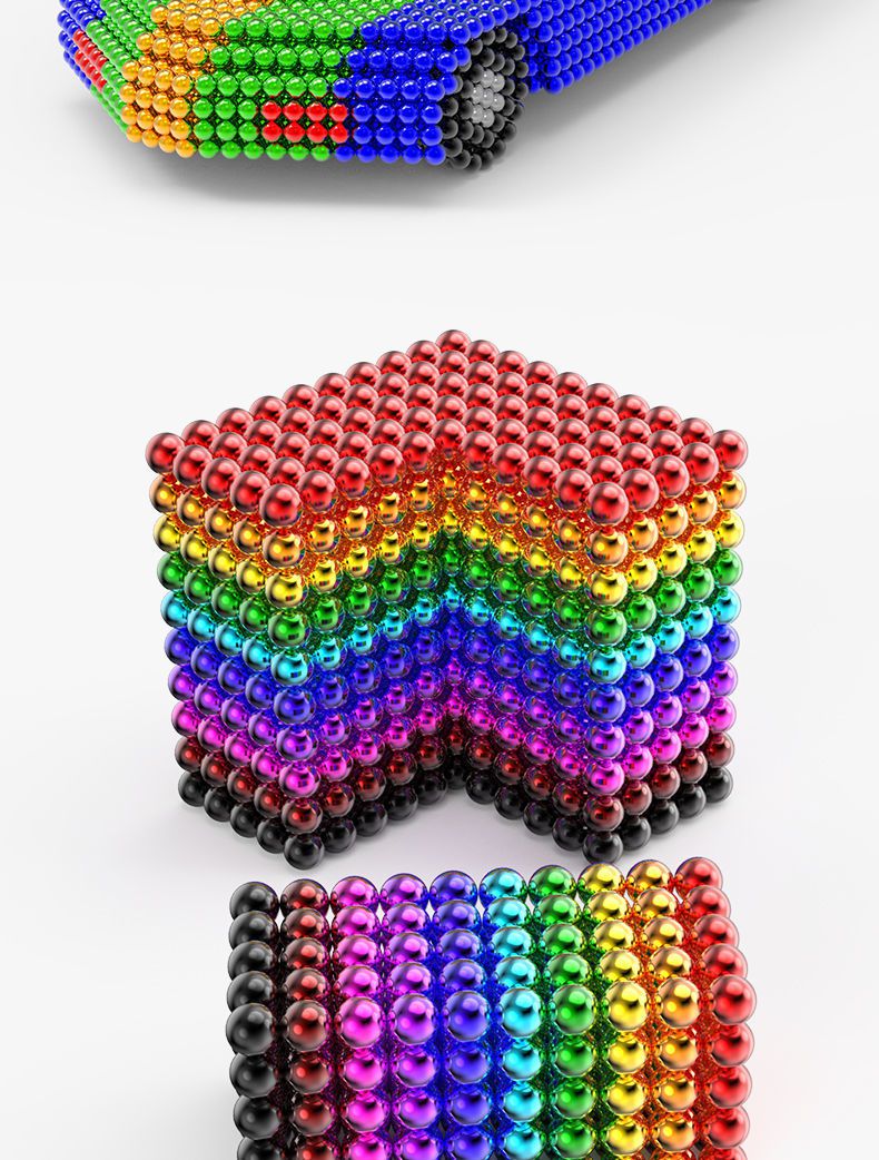 巴克球10000颗30y元以下巴克球小号3mm8毫米巴克球大号彩色磁力球磁性