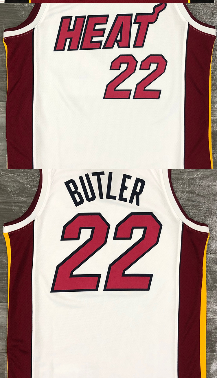 诉策【官方旗舰店】 热火队22号巴特勒球衣球裤套装城市版14号希罗