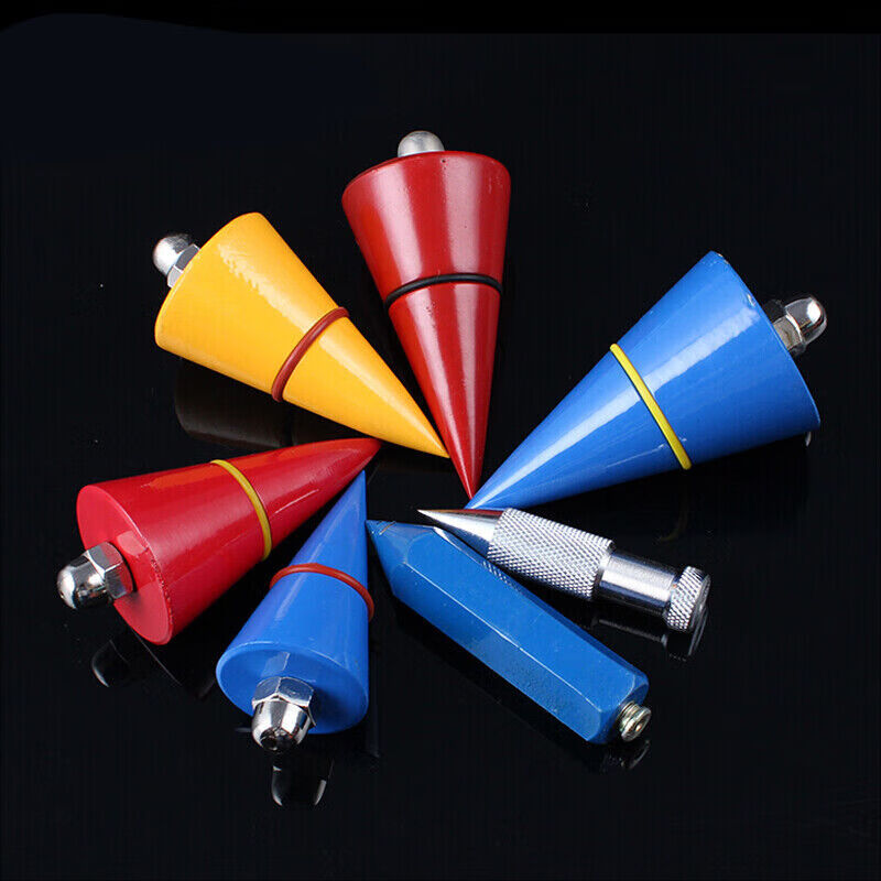 精建筑工具吊线坠吊线锤线陀线锥v形线垂线坠线锤吊线坠子125g线坠