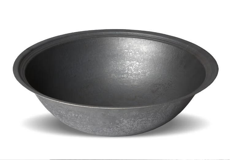 传统农村大铁锅家用特大锅老式加厚铸铁锅食堂炒菜生铁锅超大号素界