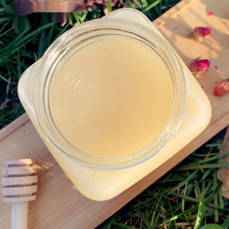 长白山巢蜂蜜 土蜂蜜巢蜜东北黑蜂长白山椴树蜂蜜雪蜜 2瓶装500g*2