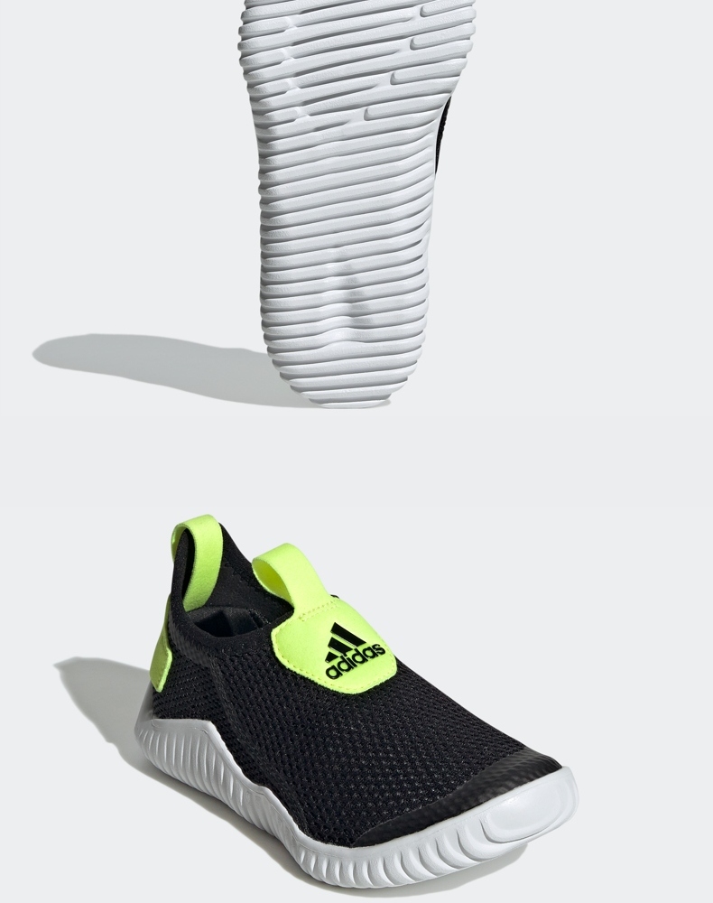 adidas阿迪达斯官网rapidazensrdyc小童一脚蹬海马鞋gy9399一号黑亮黄