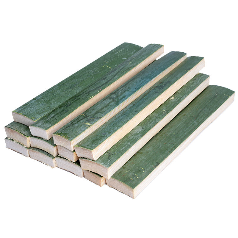 新鲜竹片楠竹竹条特色手工艺品diy做快板材料毛竹定制 奔新农 宽2厘米