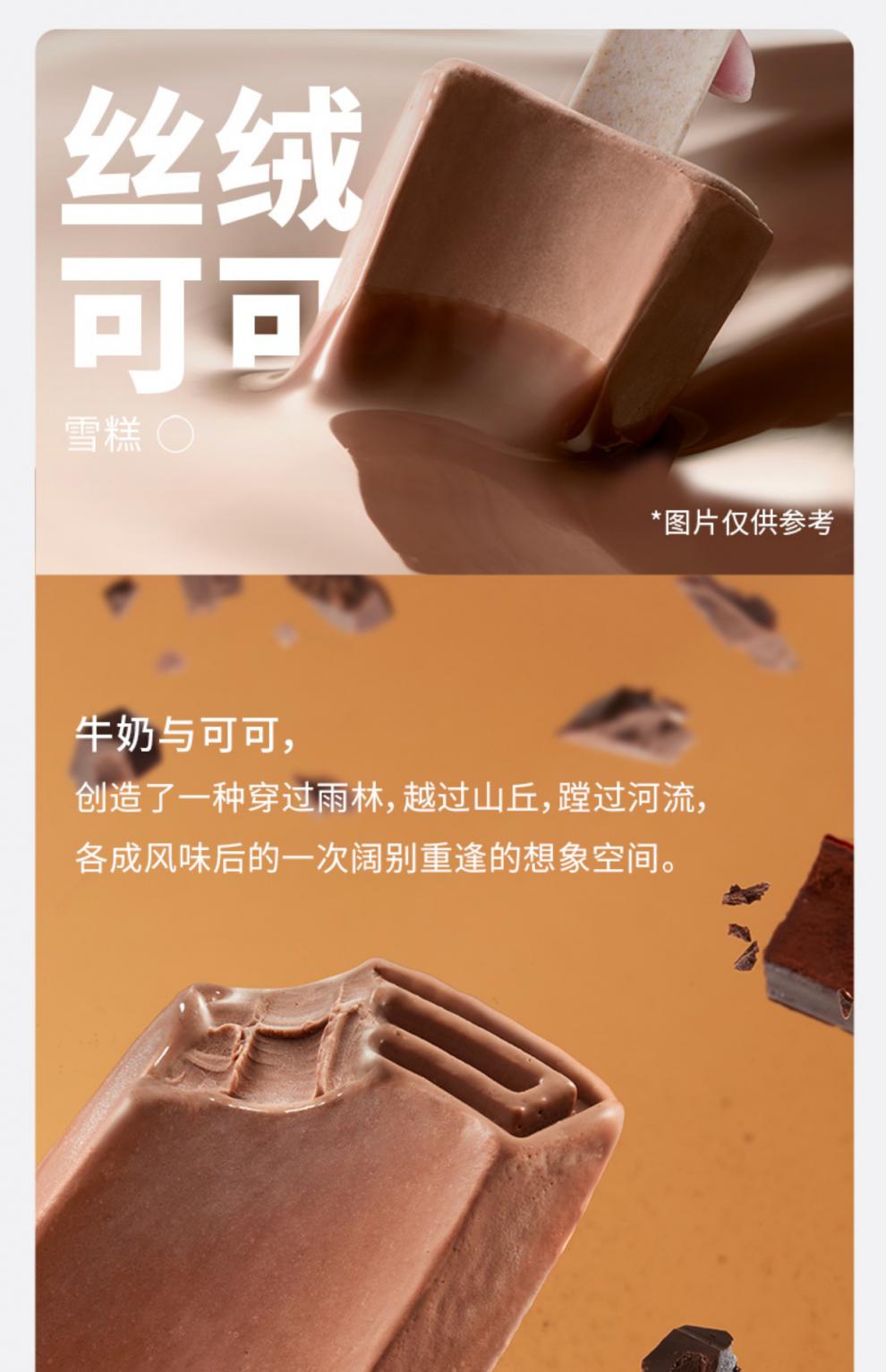 10支钟薛高轻牛乳半半巧巧丝绒可可巧克力雪糕薛钟高草莓白巧整箱渝珍
