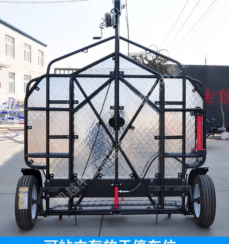 摩托车拖车架 摩托车拖车架 重机车拖车牵引拖车挂车 后挂式拖车液压