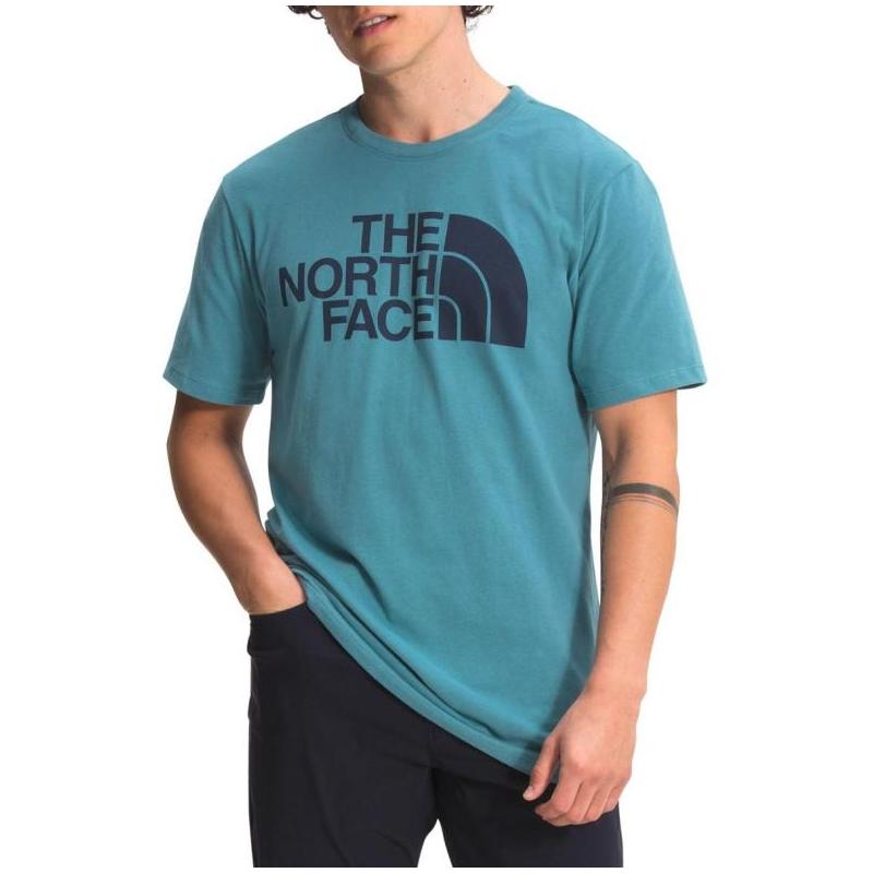 thenorthface北面男t恤短袖圆领纯色棉质1486nf0a4m4ptnfblackl适合净