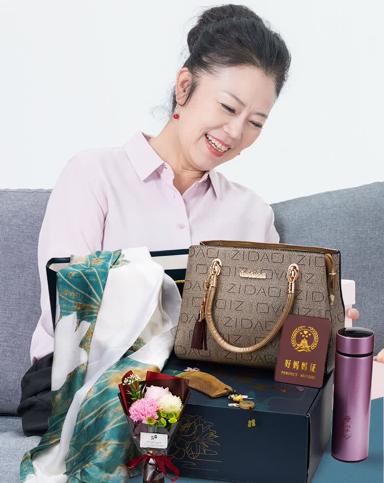 景超富康60感恩节礼物国庆节礼物送妈妈包包生日礼物实用送给婆婆