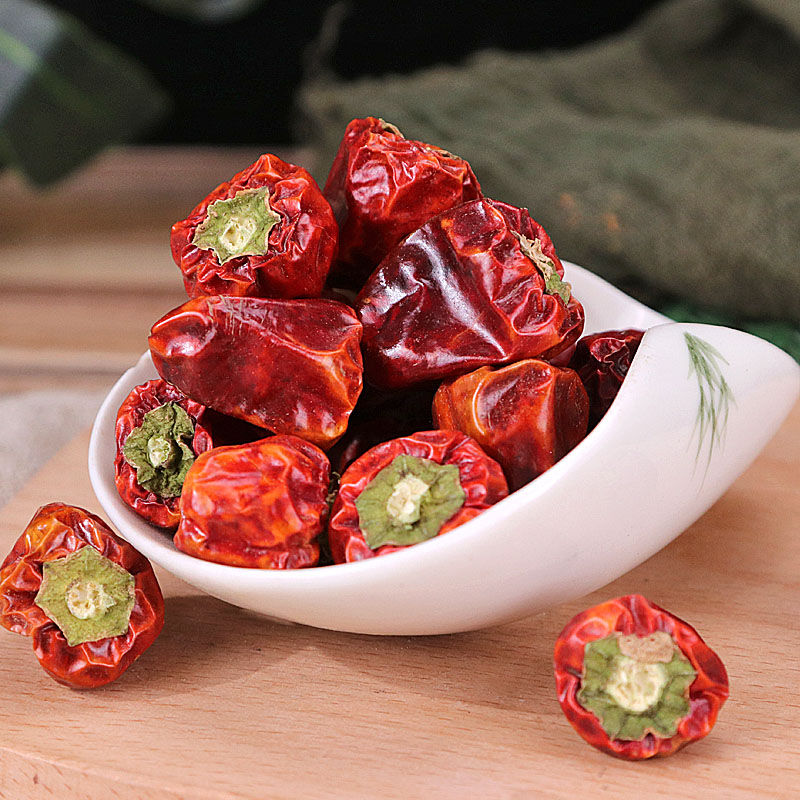 中辣特香灯笼辣椒灯笼椒四川干辣椒红辣椒海椒麻辣香锅干火锅50g