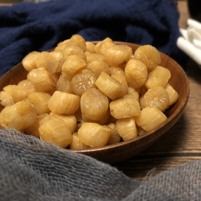 淡干瑶柱干贝元贝扇贝丁水产海鲜干货扇贝贝类500克约400粒【图片