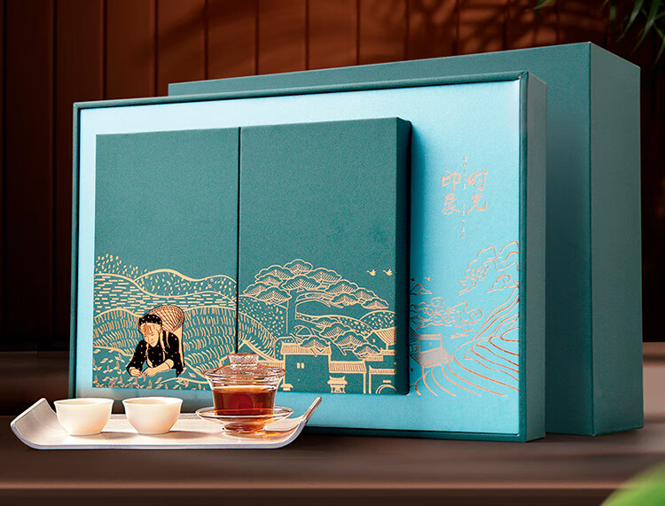 茶人岭茶叶红茶金骏眉红茶时光印象礼盒装160g新品时光印象金骏眉160g